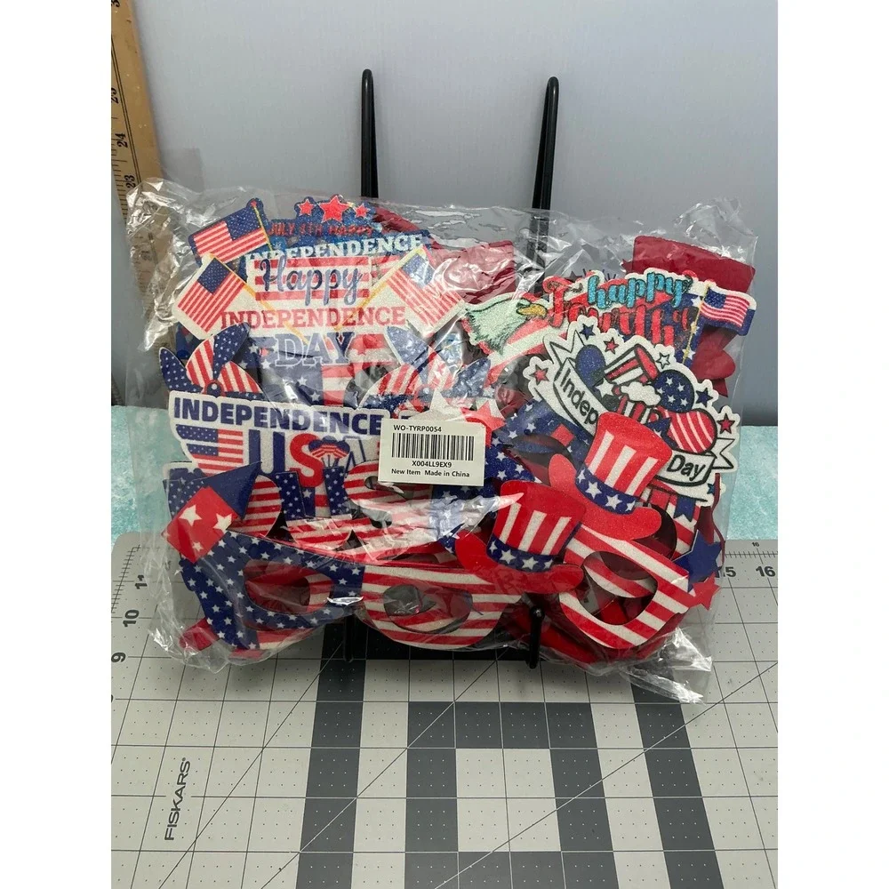 Max Fun 4th of July Patriotic Party Favors Set 18Pcs Headbands Glasses USA